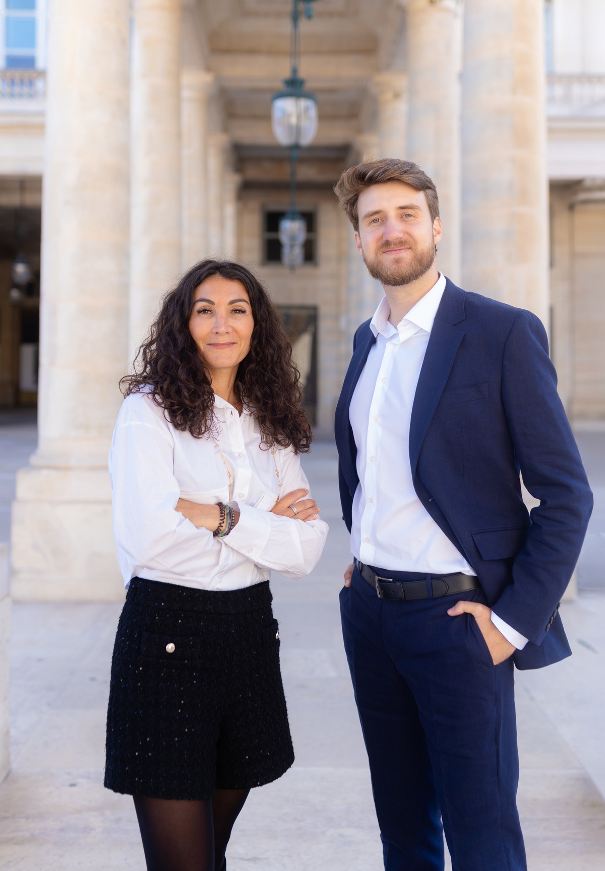 Delphine Laloum et Baptiste Le Naour Jambon, co-fondateurs d'Arkana Capital